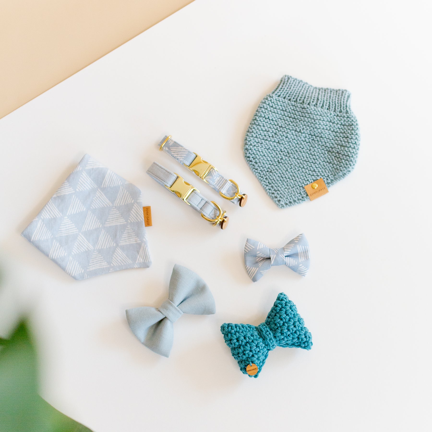 Organic Merino Wool Bandana - Teal