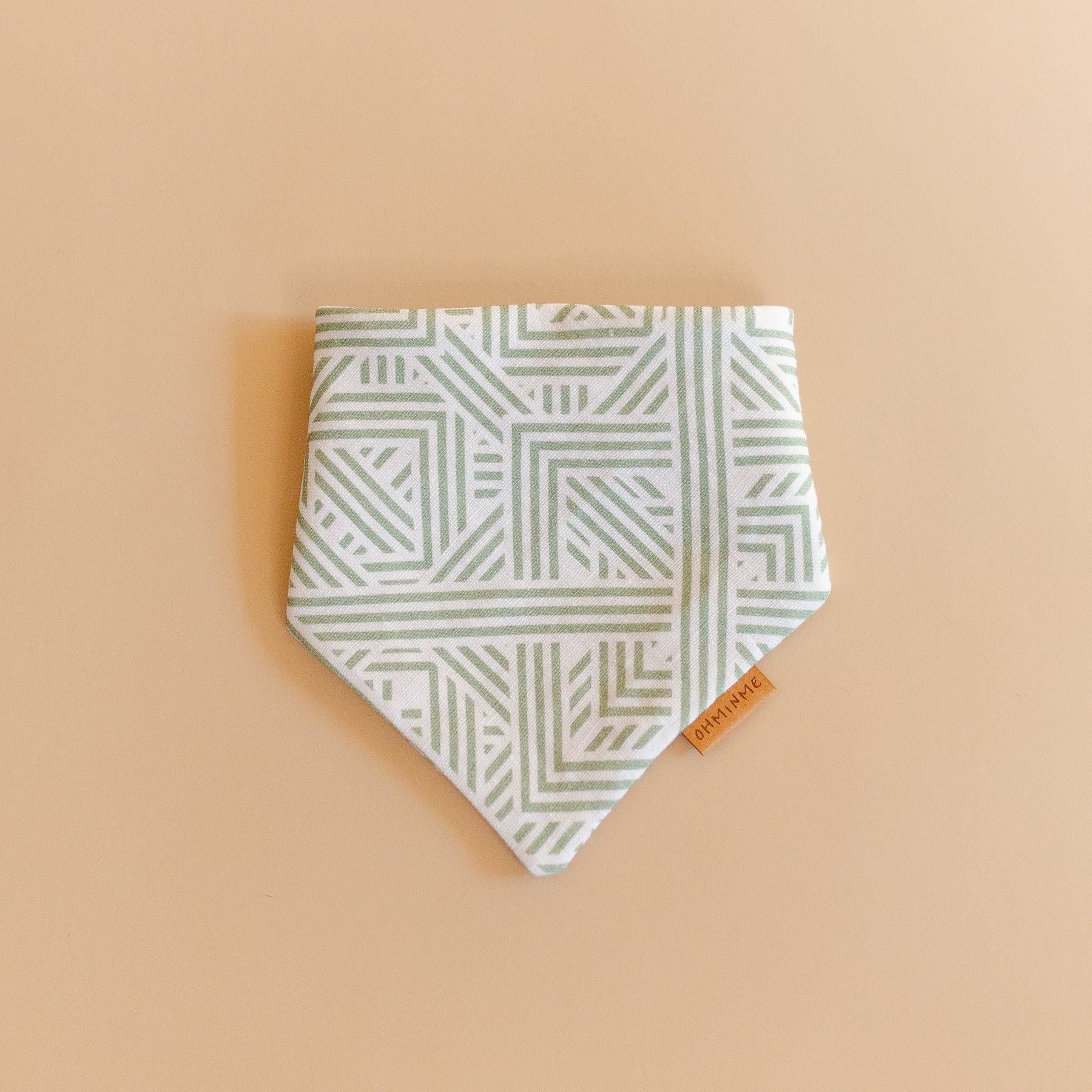 Organic Linen Bandana - Matcha