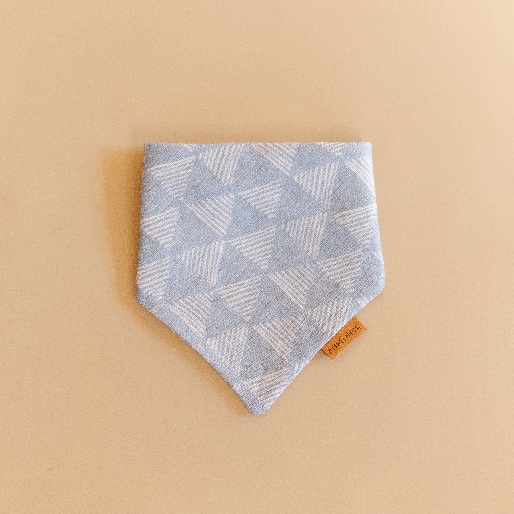 Organic Linen Bandana - Himmelblå