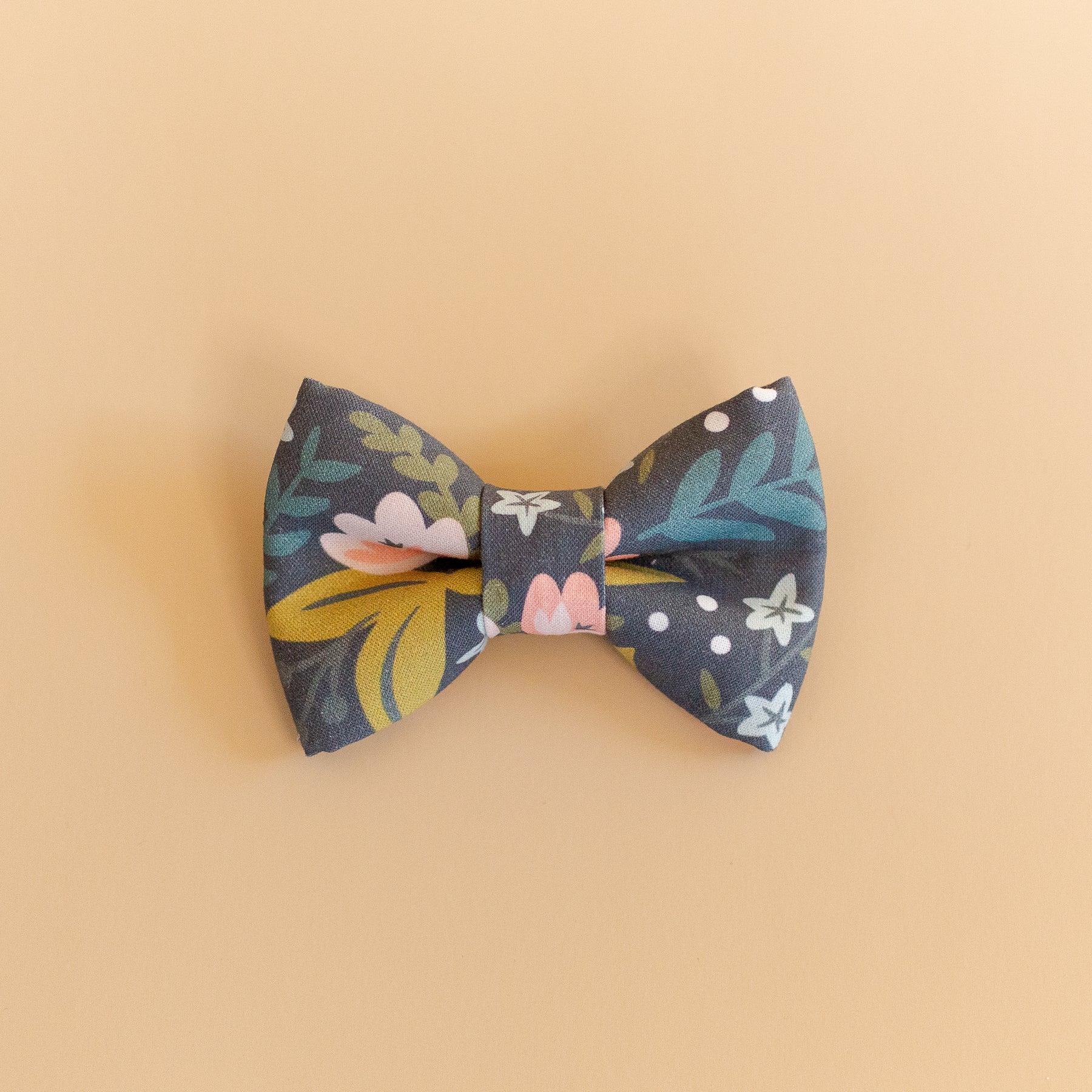 Organic Cotton Bow Tie - Nattblomma