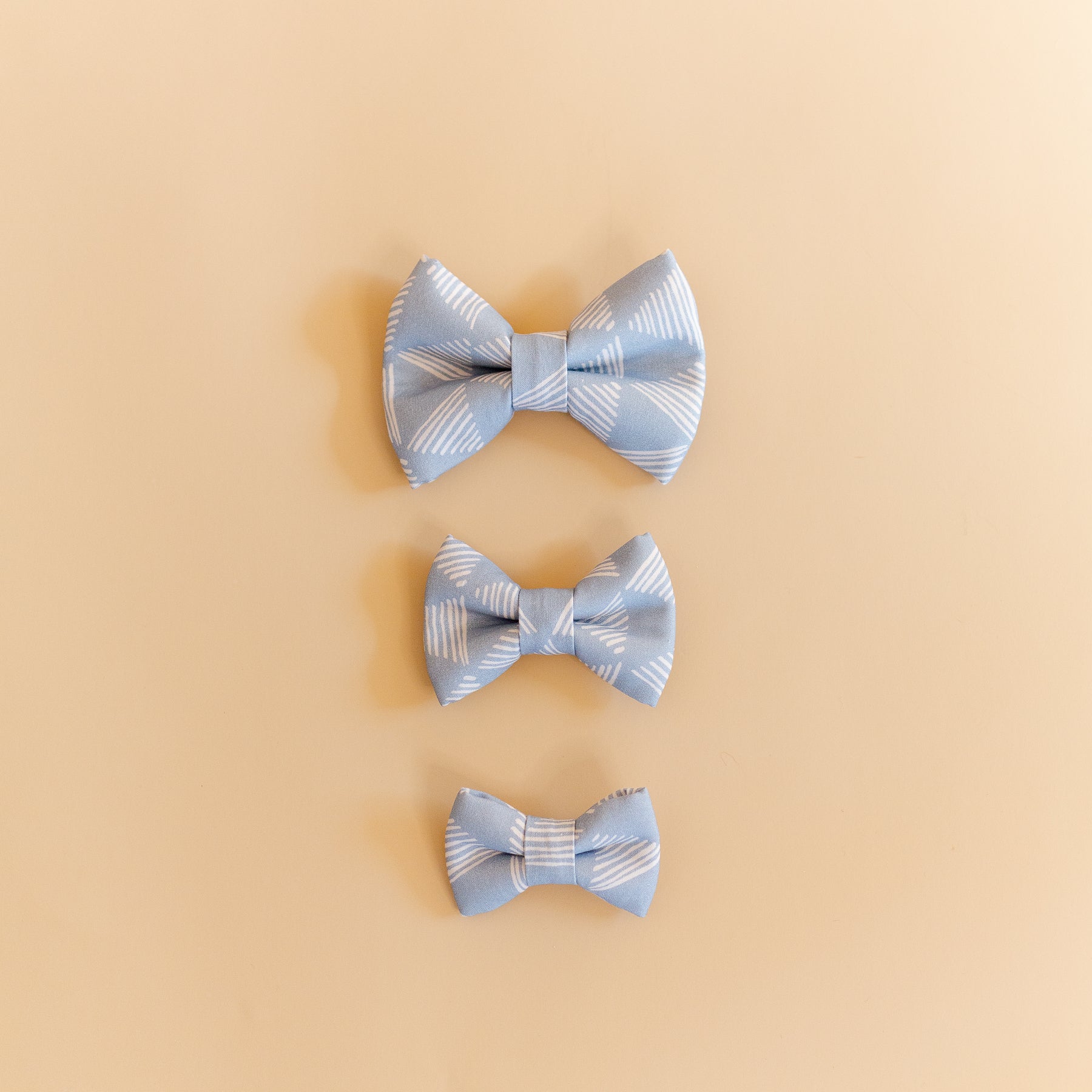 Organic Cotton Bow Tie - Himmelblå